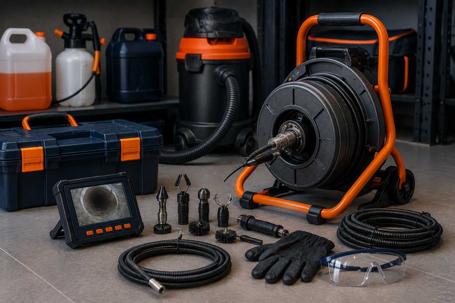 Equipamentos profissionais utilizados pela Cosmotec