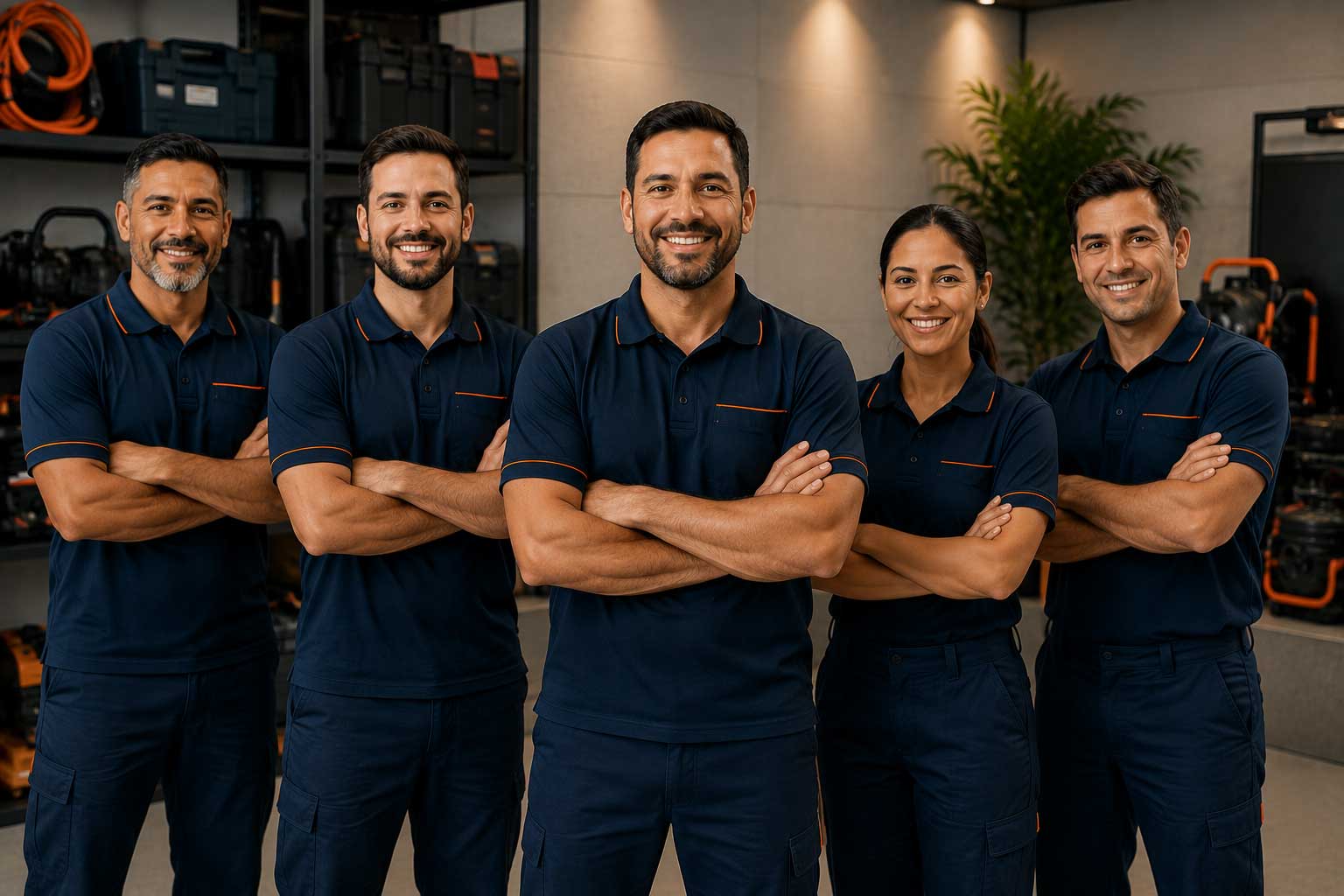 Equipe profissional da Cosmotec
